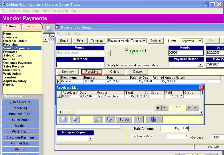 vendorpayment